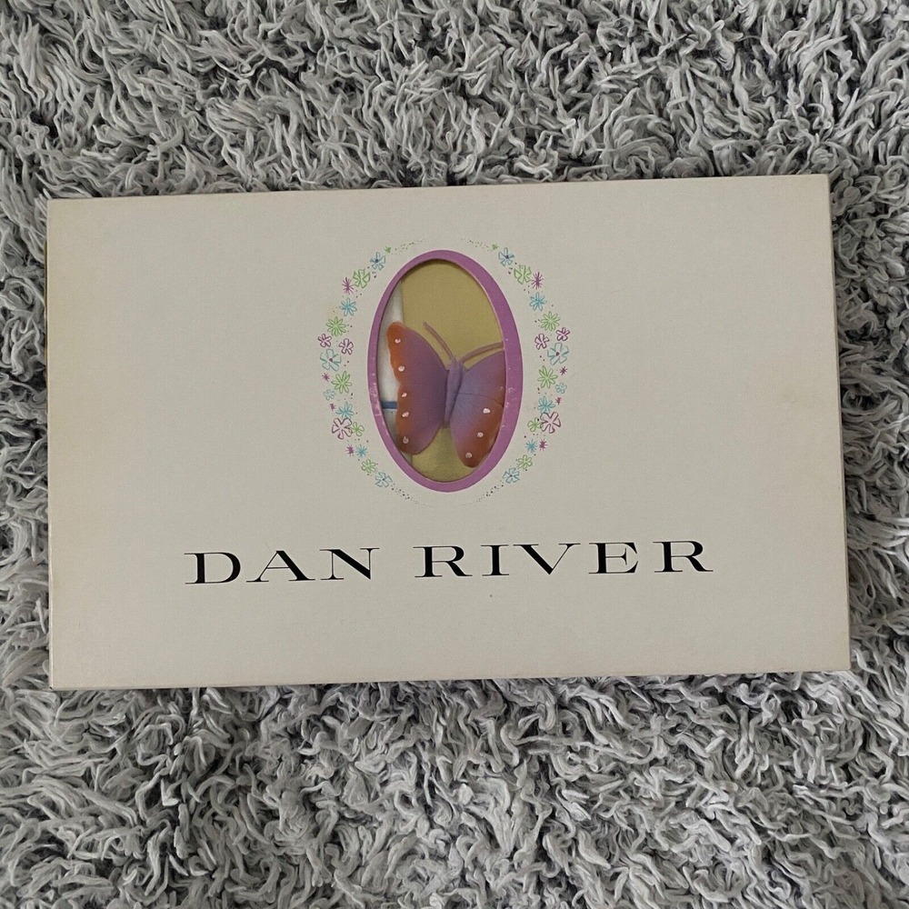 Vintage Dan River Fine Muslin Cotton Pillow Cases New- Only Top Lid Opened (NOS) - Picture 7 of 7